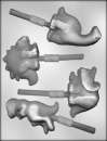 Dinosaur lollipop #2 Chocolate Mould
